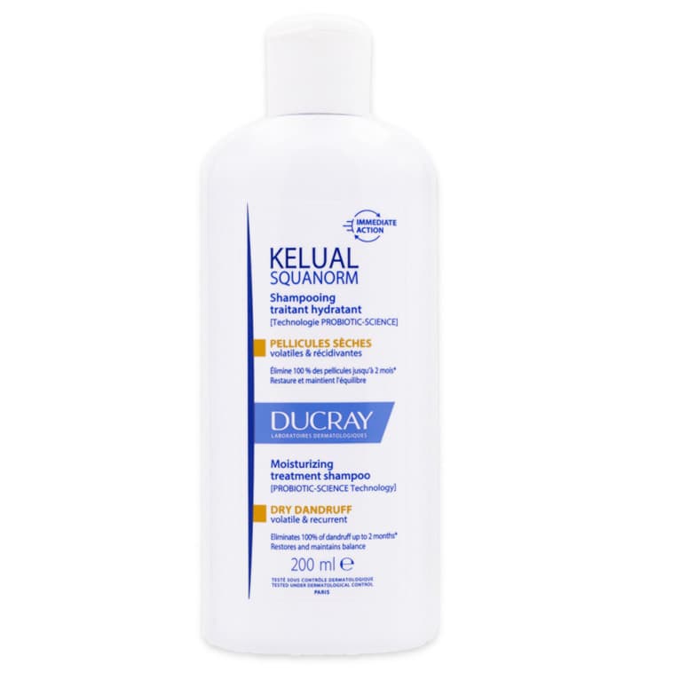 Ducray Squanorm شامبو معالج مضاد للقشرة الجافة 200ml