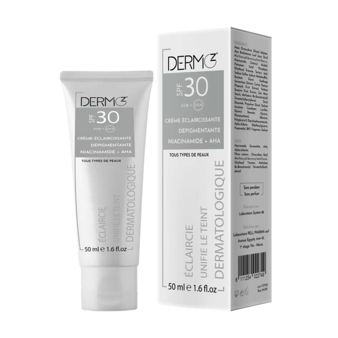 Dermoz Creme Depigmentante Soir كريم ليلي مضاد للبقع ومفتح للبشرة 50ml