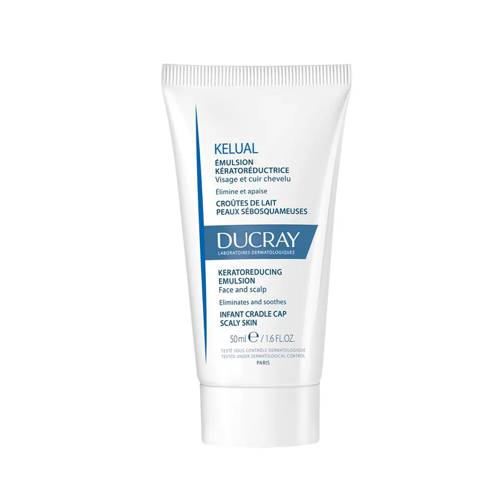 Ducray Kelual Emulsion إيمولسيون لعلاج قشرة الرأس وقشور الحليب عند الرضع 50ml