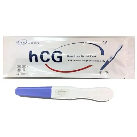 Healgen HCG Test de Grossesse اختبار سريع للكشف عن الحمل 1 Unité