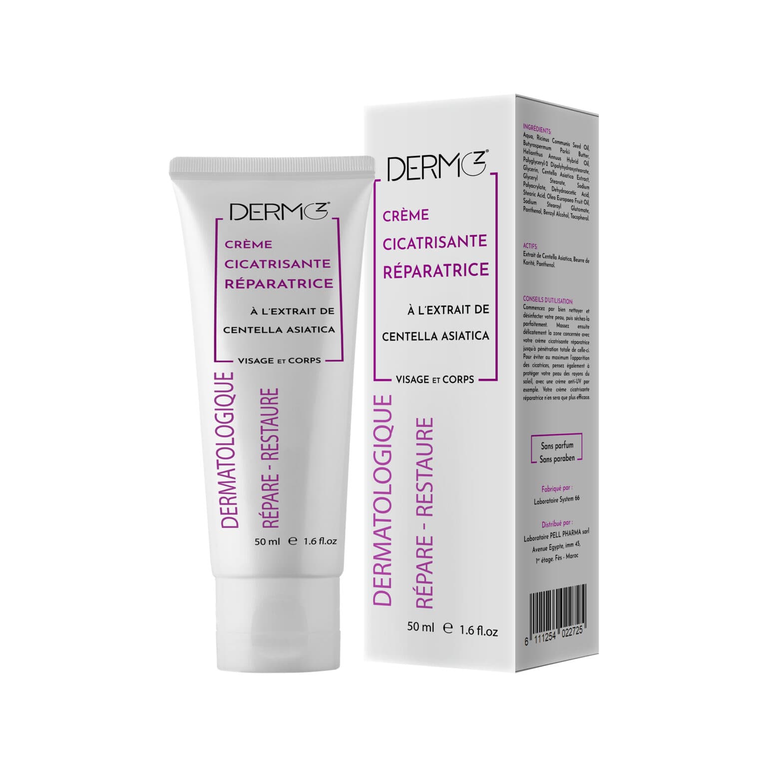 DERMOZ CREME CICATRISANTE REPARATRICE 50ML