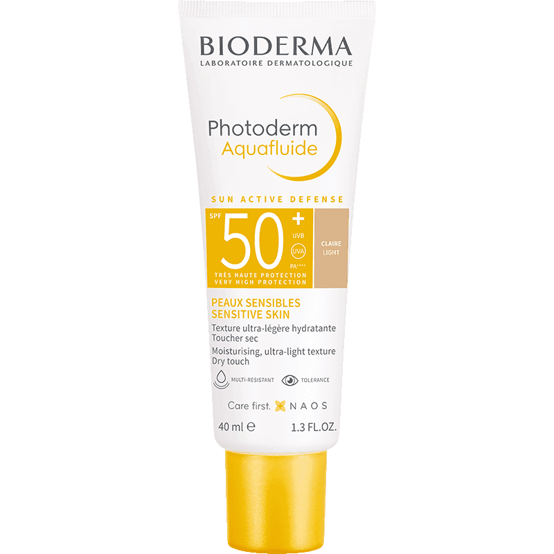 Bioderma Photoderm Aquafluide SPF 50+ واقي شمس سائل ذو لمسة جافة 40ml