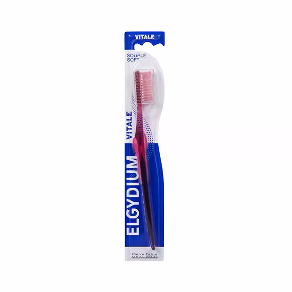 ELGYDIUM Vitale فرشاة أسنان ناعمة