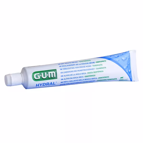 GUM Hydral معجون أسنان لترطيب وجفاف الفم 75ml