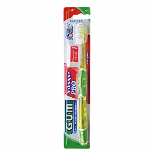 GUM Technique Pro فرشاة أسنان ناعمة 525 1 وحدة