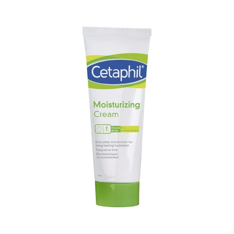 Cetaphil Moisturizing Cream كريم مرطب ومغذي للبشرة الجافة والحساسة 100ml