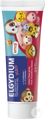 ELGYDIUM Kids Fraise Givrée L'Âge de Glace جل معجون أسنان للأطفال بنكهة الفراولة المثلجة 50ml