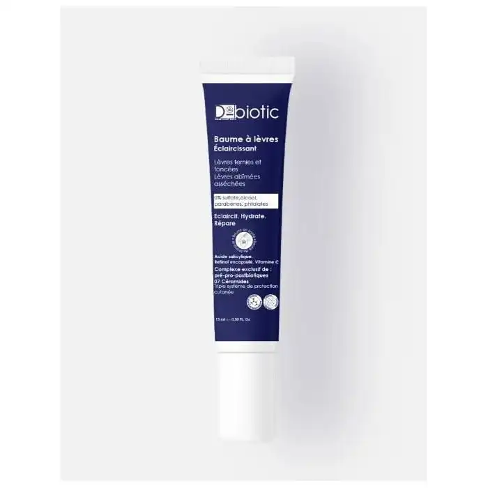 D-Biotic Baume à Lèvres Éclaircissant بلسم مغذي ومفتح للشفاه الداكنة 15ml