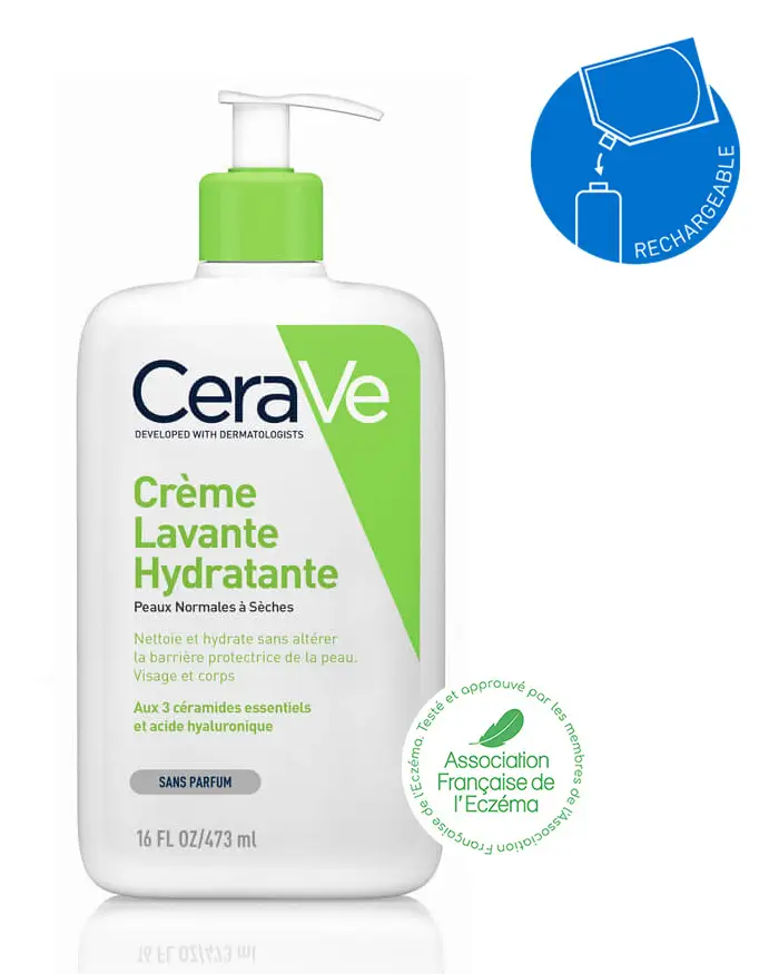 CeraVe Crème Lavante Hydratante كريم منظف مرطب 473ml