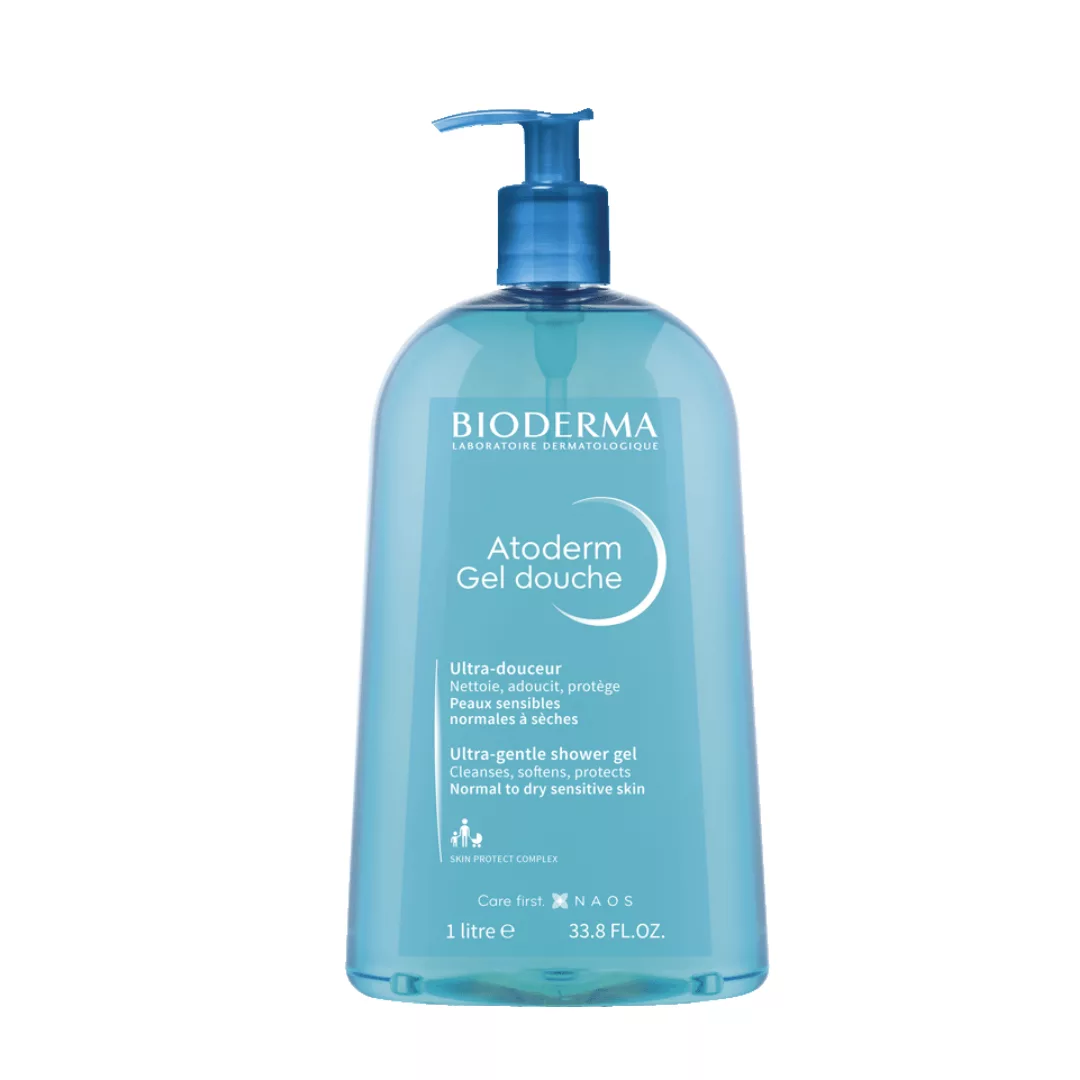 Bioderma Atoderm جل استحمام منظف لطيف 500ml