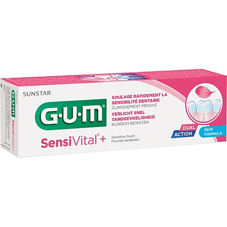 GUM SensiVital+ معجون أسنان للأسنان الحساسة 75ml