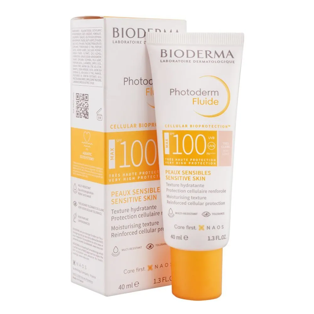 BIODERMA PHOTODERM MAX CREME TEINTE CLAIRE 100+ 40ml