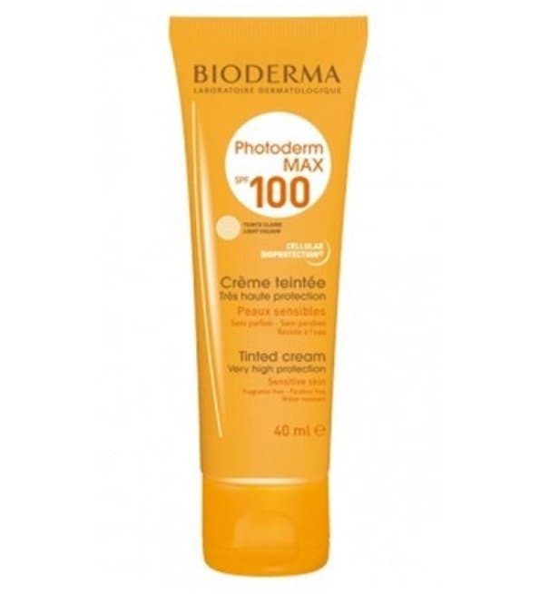 BIODERMA PHOTODERM MAX SPF100 CREME TEINTE CLAIRE 40ML
