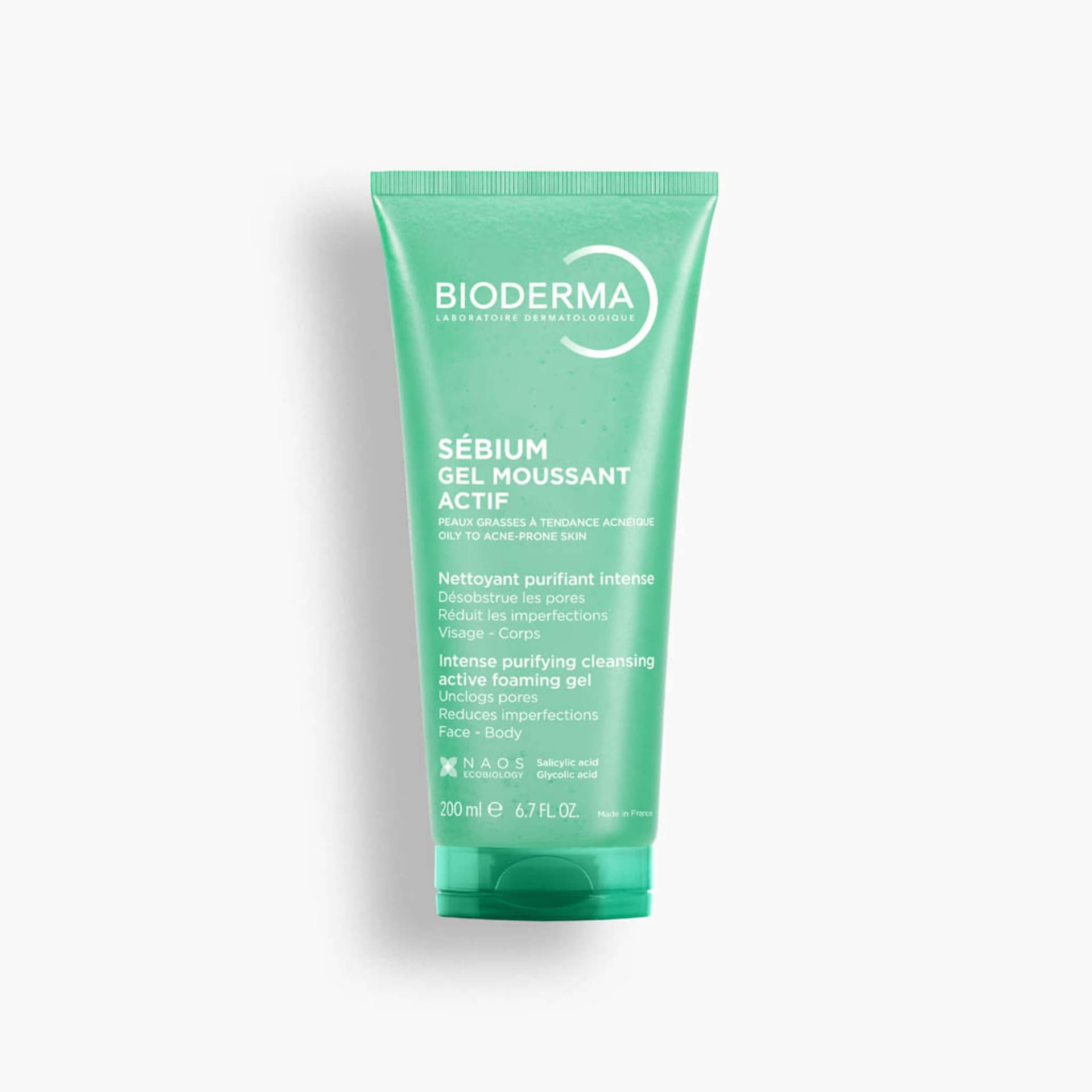 BIODERMA SÉBIUM GEL MOUSSANT ACTIF 200ML