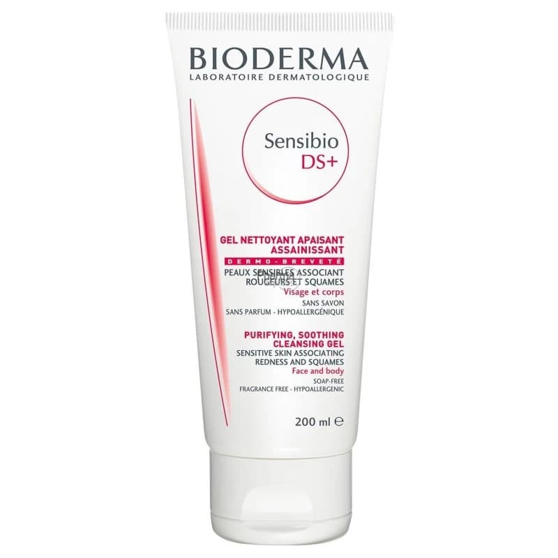 BIODERMA SENSIBIO DS+ GEL NETTOYANT APAISANT 200ML