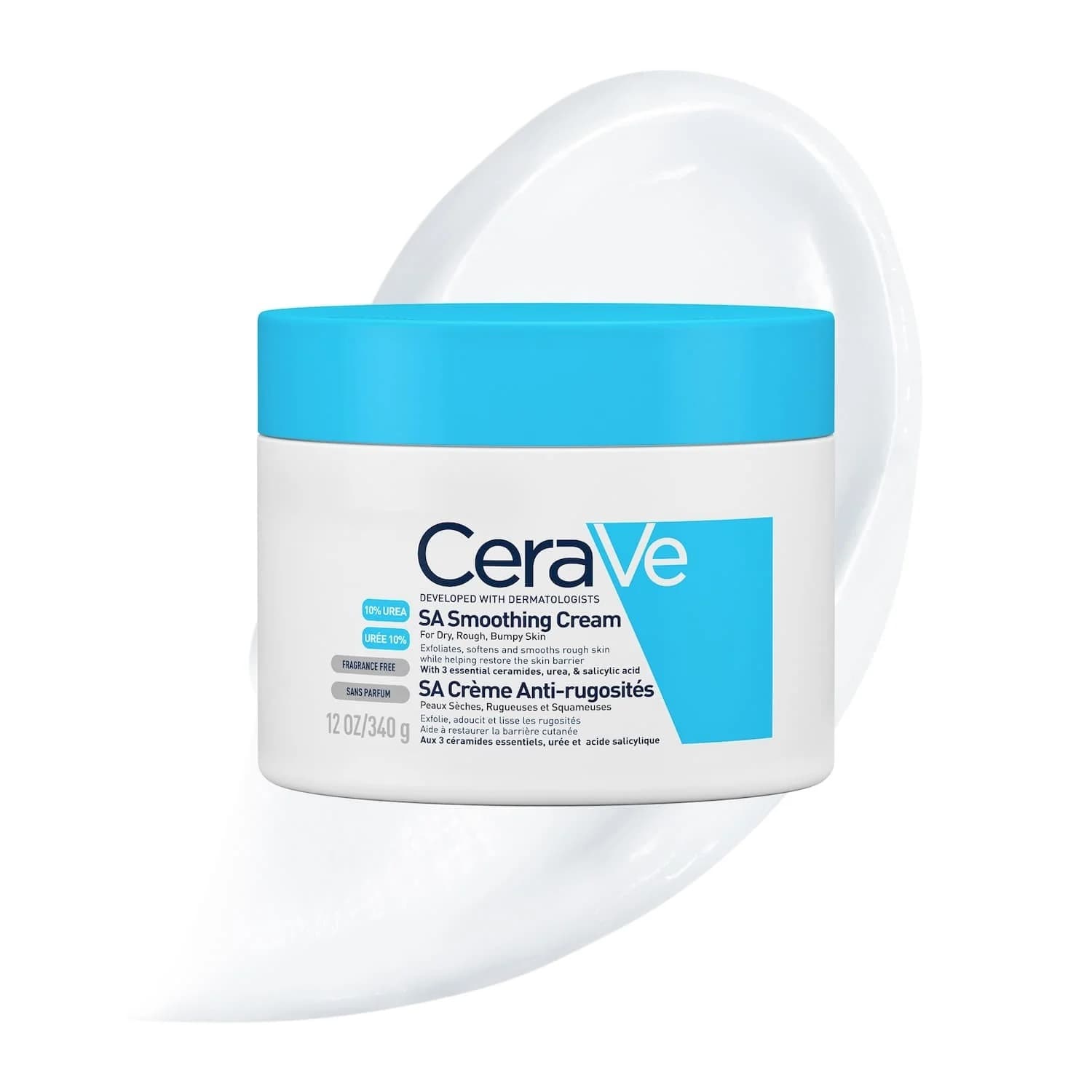 CeraVe SA Crème Anti-Rugosités 340G