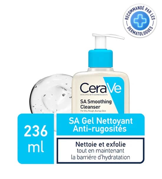 CeraVe SA Gel Nettoyant Anti-Rugosités 236ml