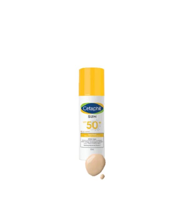 CETAPHIL SUN FACE FLUIDE TEINTE SPF 50+ 50ML