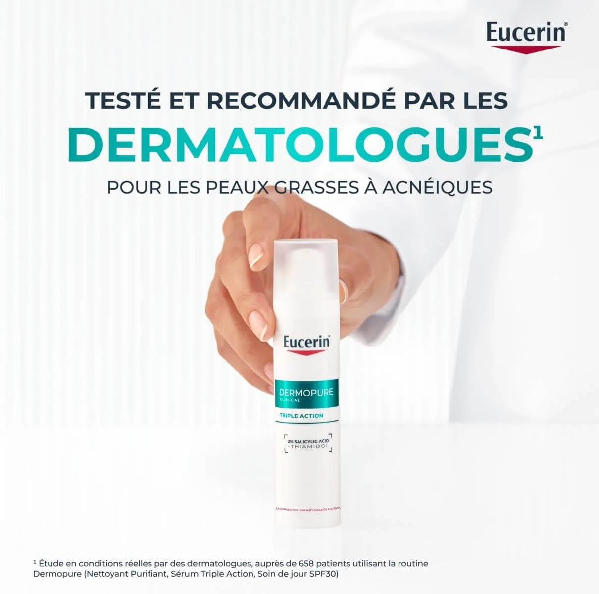 Eucerin DERMOPURE TRIPLE ACTION SERUM 40ml