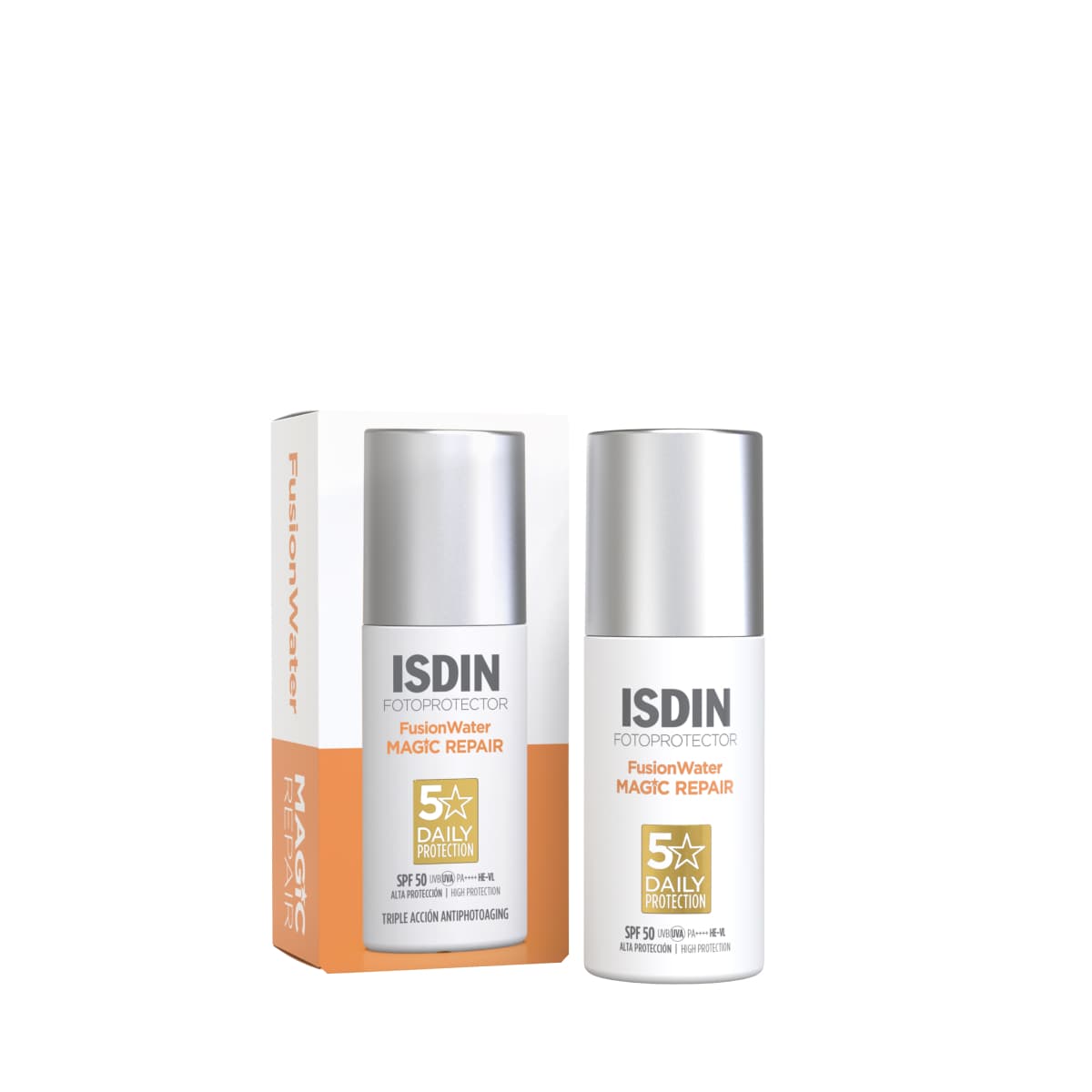 ISDIN Foto Ultra Age Repair واقي شمسي لإصلاح علامات التقدم بالسن SPF50 50مل