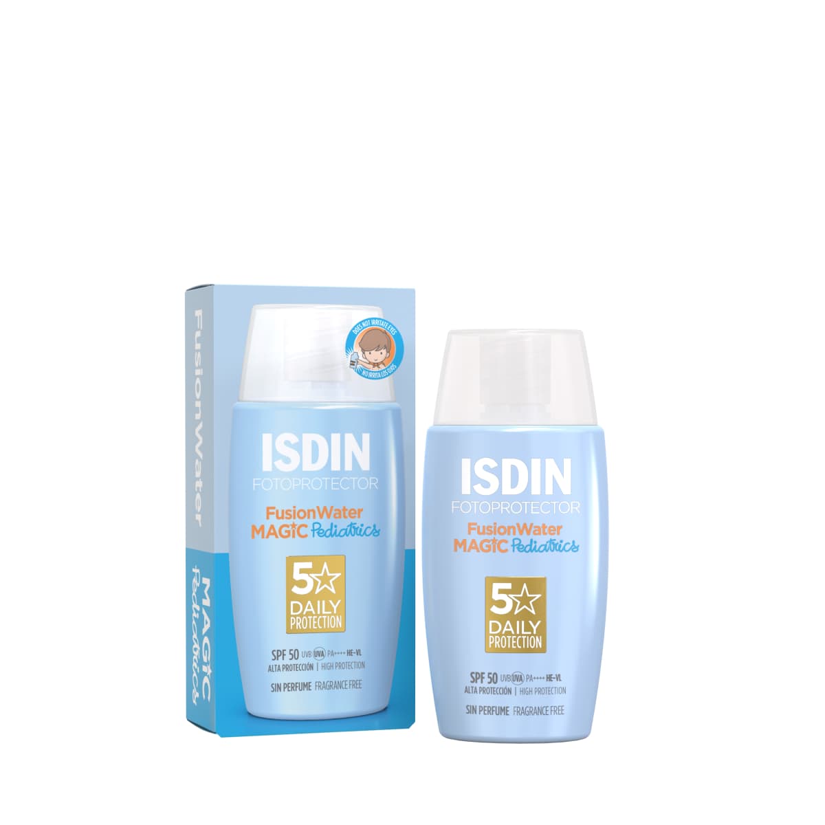 ISDIN Fotoprotector Fusion Water Pediatrics حماية من الشمس للأطفال +50 50مل