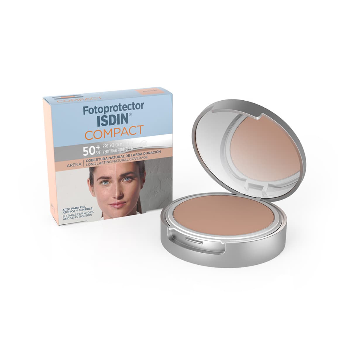 ISDIN Fotoprotector Compact 50+ واقي شمسي مضغوط