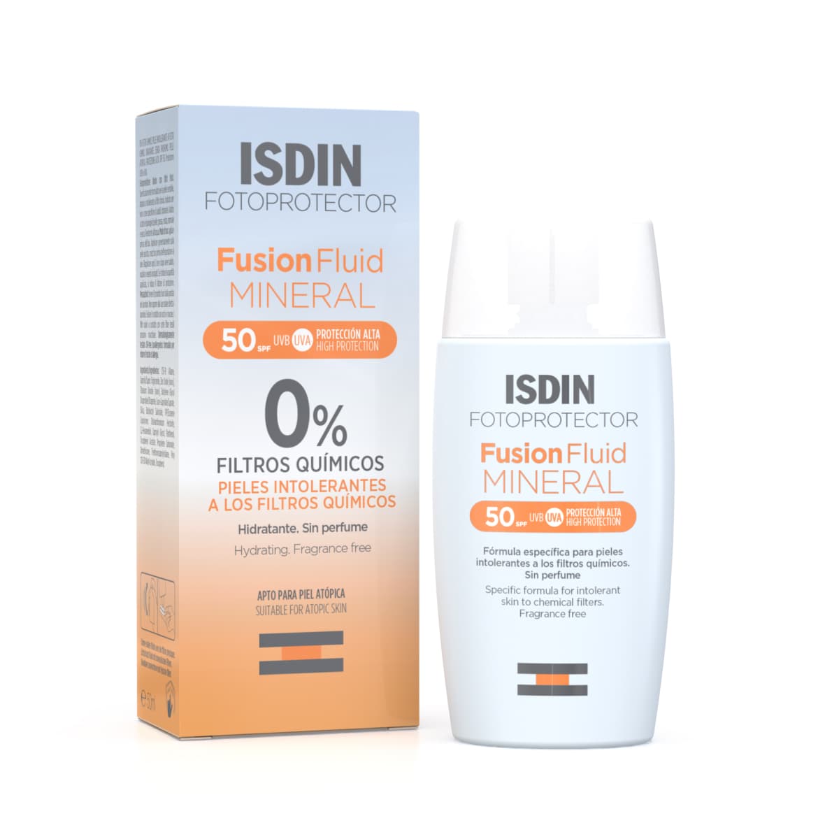 ISDIN FOTOPROTECTOR Fusion Fluid Mineral SPF50+