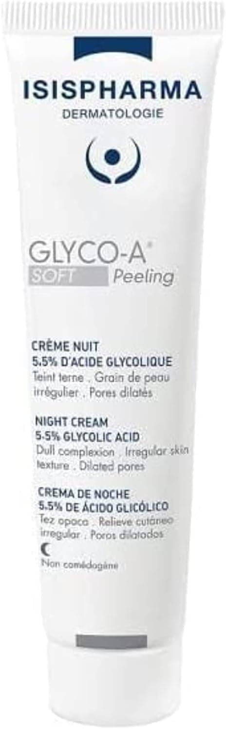 ISISPHARMA GLYCO-A SOFT PEELING CREME NUIT 5.5% 30ML
