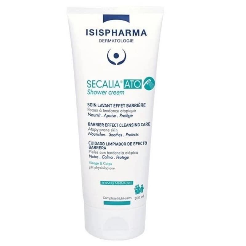 ISISPHARMA SECALIA ATO كريم استحمام للبشرة المعرضة للتأتب 200مل
