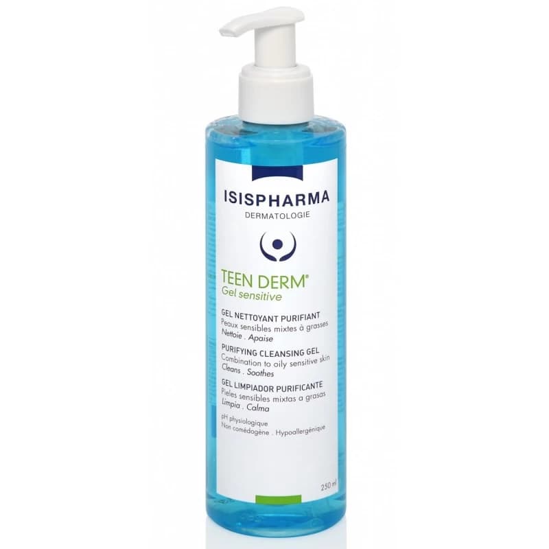 ISISPHARMA TEEN DERM Gel sensitive 200 ML