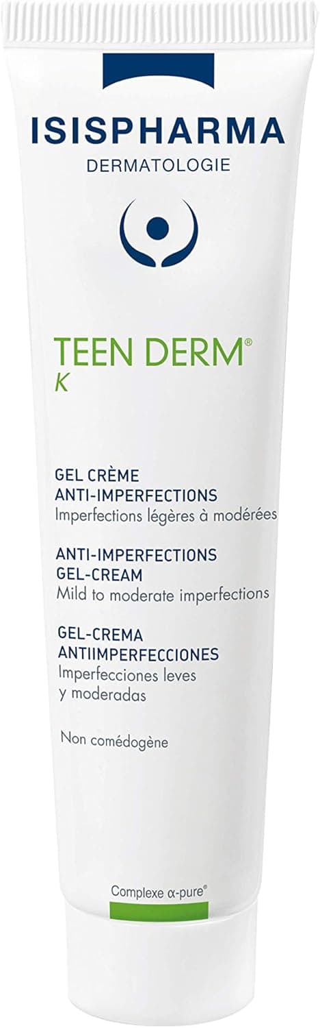 ISISPHARMA TEEN DERM K كريم جل مضاد للعيوب 30مل