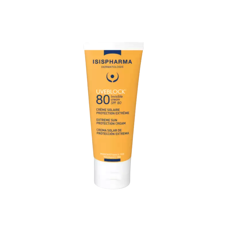 ISISPHARMA UVEBLOCK 80 INVISIBLE CREAM MINERAL 40ML