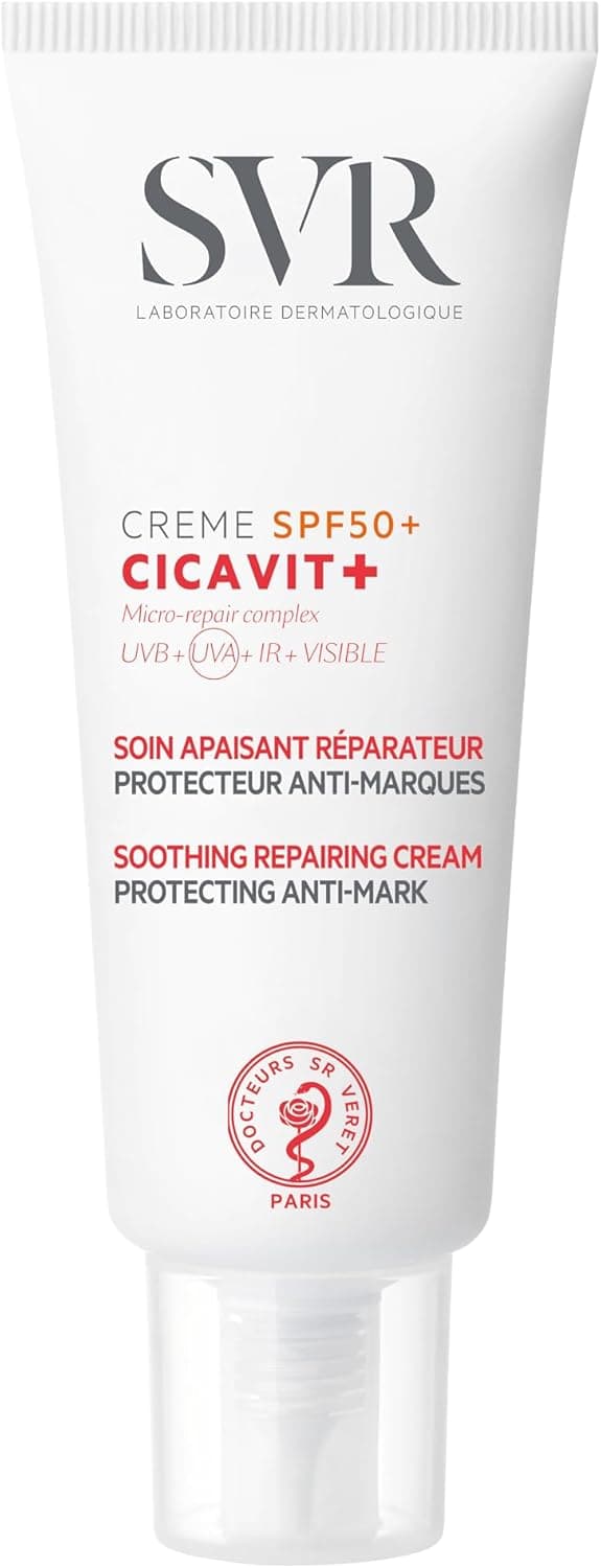 SVR Cicavit+ كريم مرمم، مهدئ، حماية من الشمس 40مل