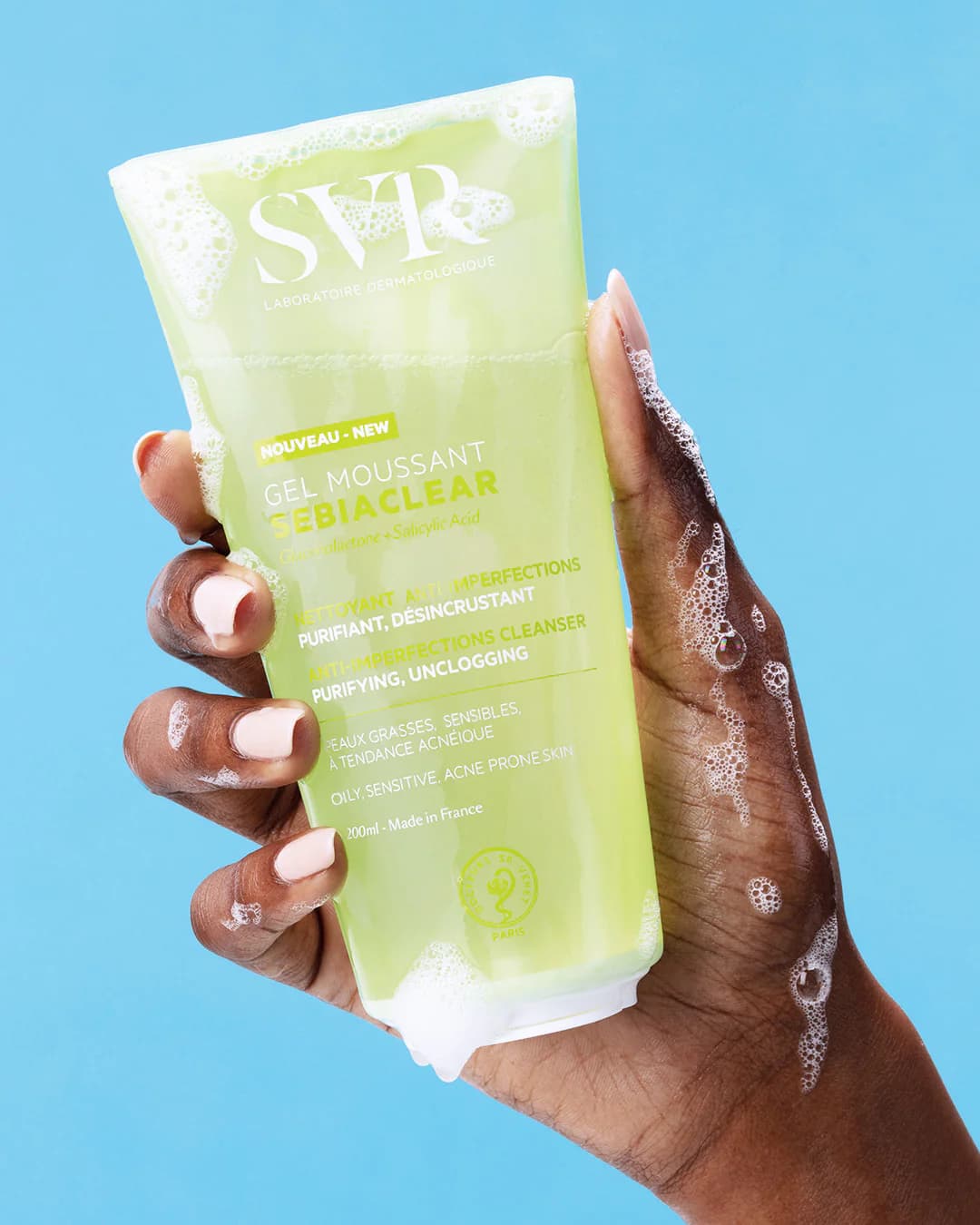 SVR SEBIACLEAR GEL MOUSSANT 200ML