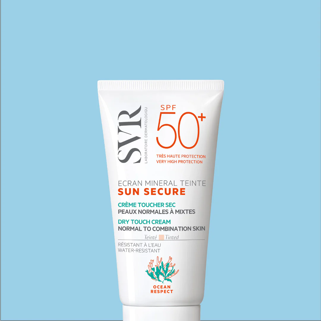 SVR SUN SECURE ECRAN MINERAL TEINTE SPF50+ PEAUX NORMALES A MIXTES 50ML