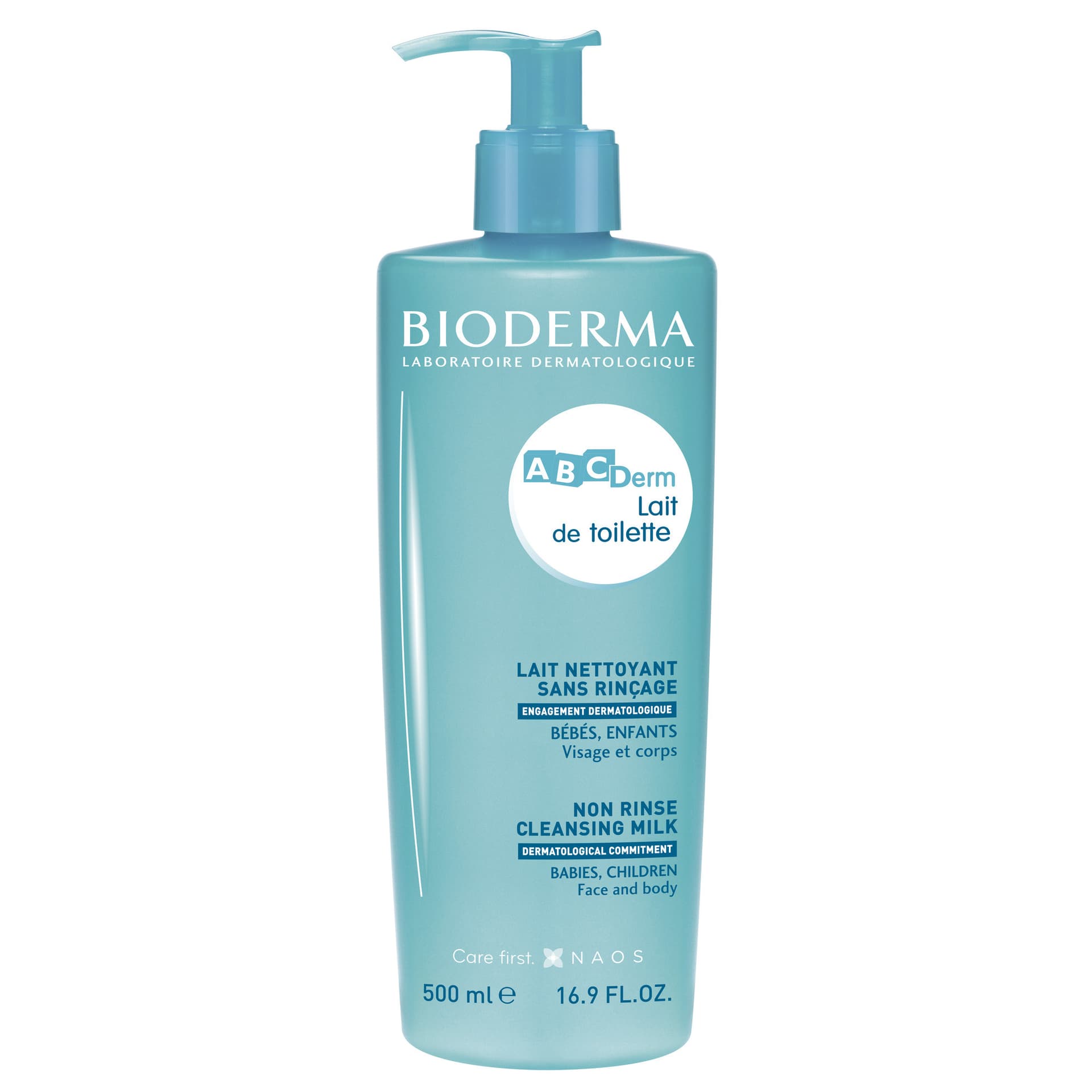 Bioderma ABCDerm Lait de Toilette حليب منظف ومغذي للأطفال 500ml