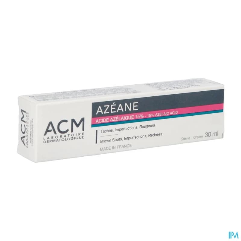ACM Azeane كريم حمض الأزيلايك 15% لعلاج البقع والشوائب 30ml
