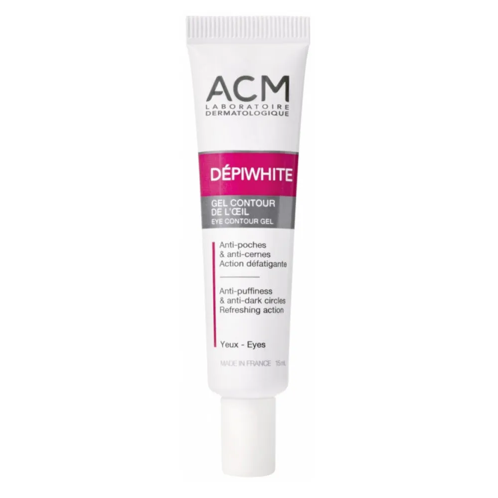 ACM Dépiwhite جل مضاد للهالات السوداء والانتفاخات لمحيط العين 15ml