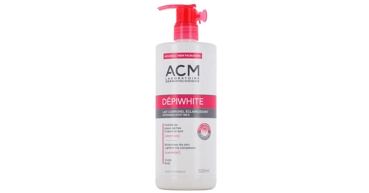 ACM DEPIWHITE LAIT CORPOREL ECLAIRCISSANT 500ML