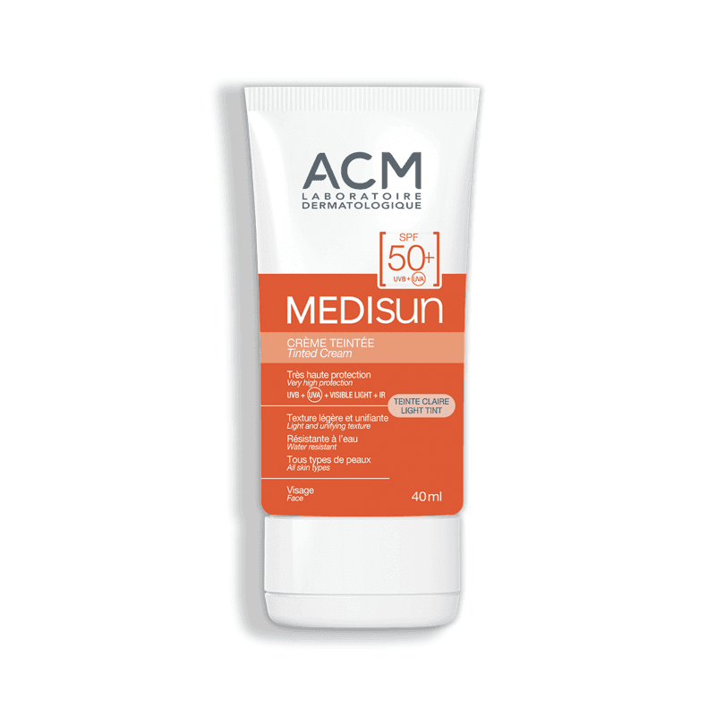 Laboratoire ACM Medisun Crème Minérale Teintée SPF50+ واقي شمس معدني ملون للبشرة الحساسة 40ml