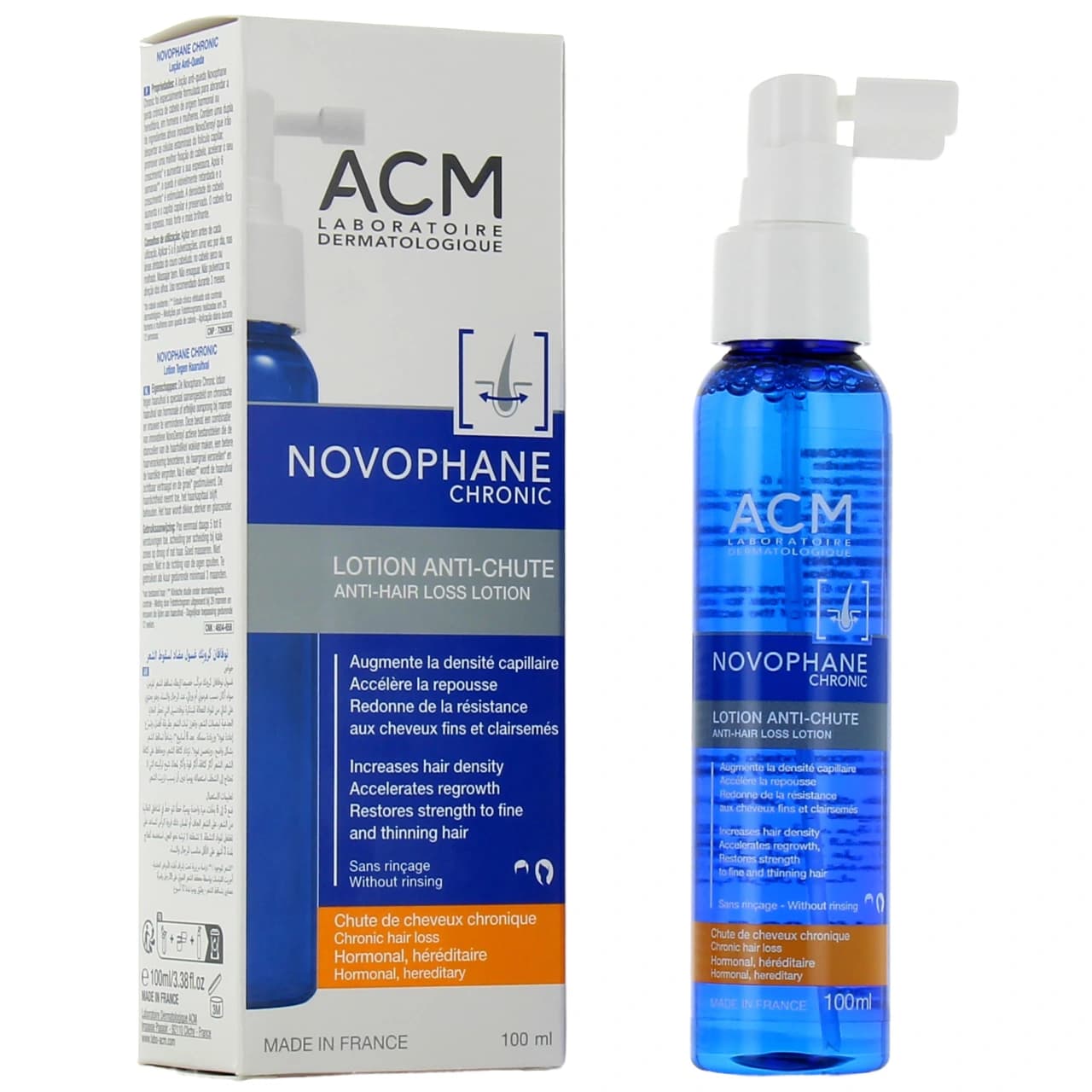 ACM Novophane Chronic لوشن مضاد لتساقط الشعر المزمن 100ml