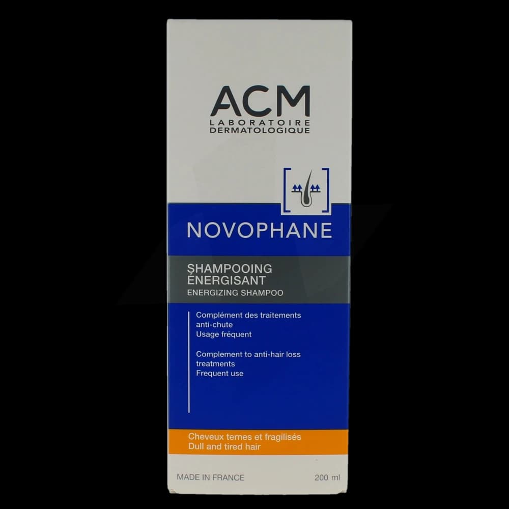 ACM Novophane شامبو منشط ومقوي للشعر الخفيف والمتساقط 200ml