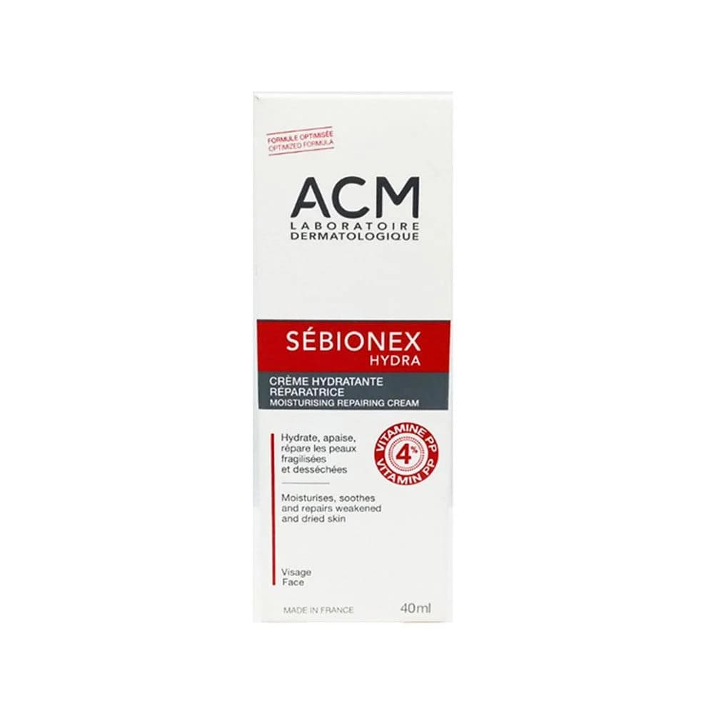 Laboratoire ACM Sébionex Hydra كريم مرطب ومصلح للبشرة 40ml