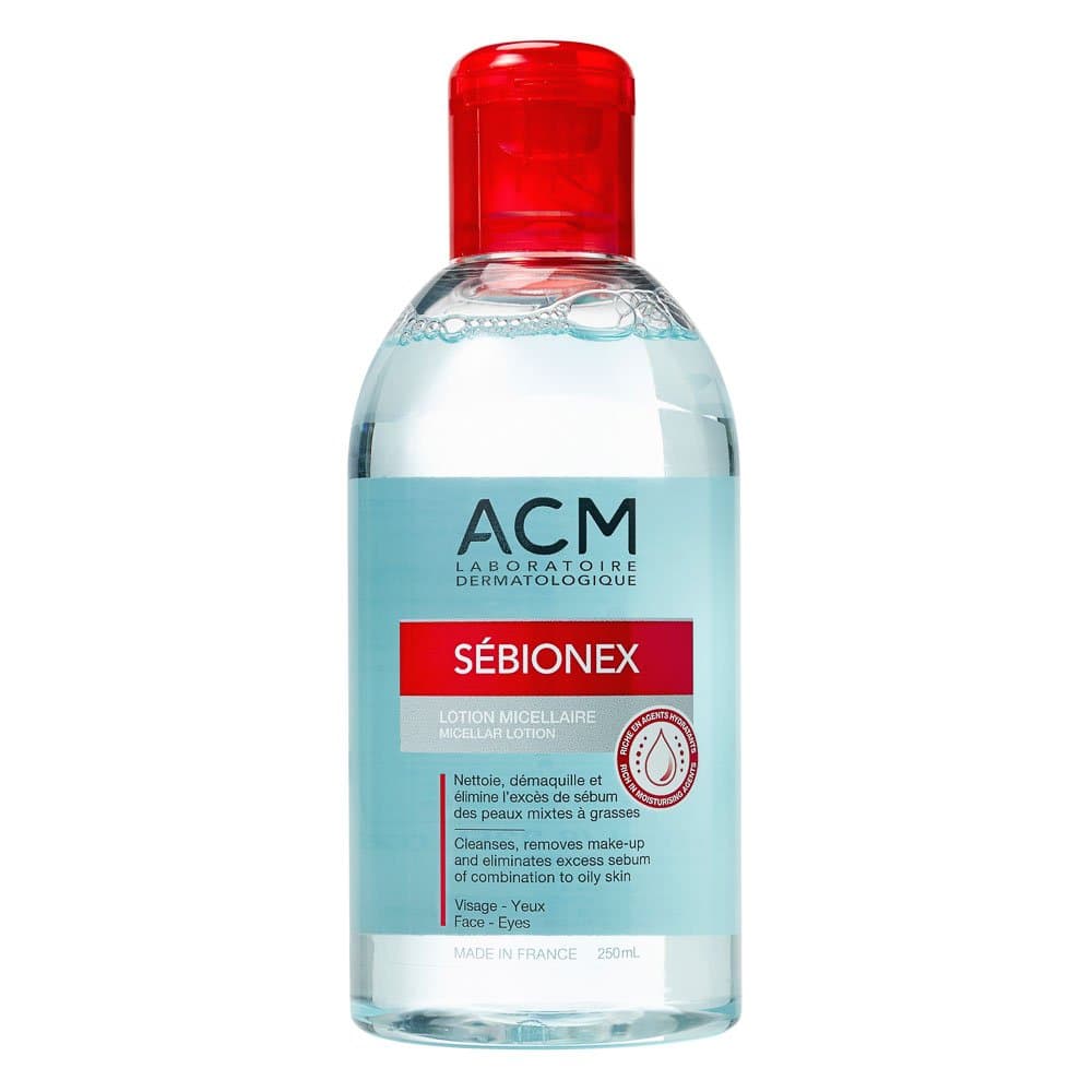 ACM Sébionex لوشن ميسيلار لتنظيف وتطهير البشرة الدهنية والمختلطة 250ml