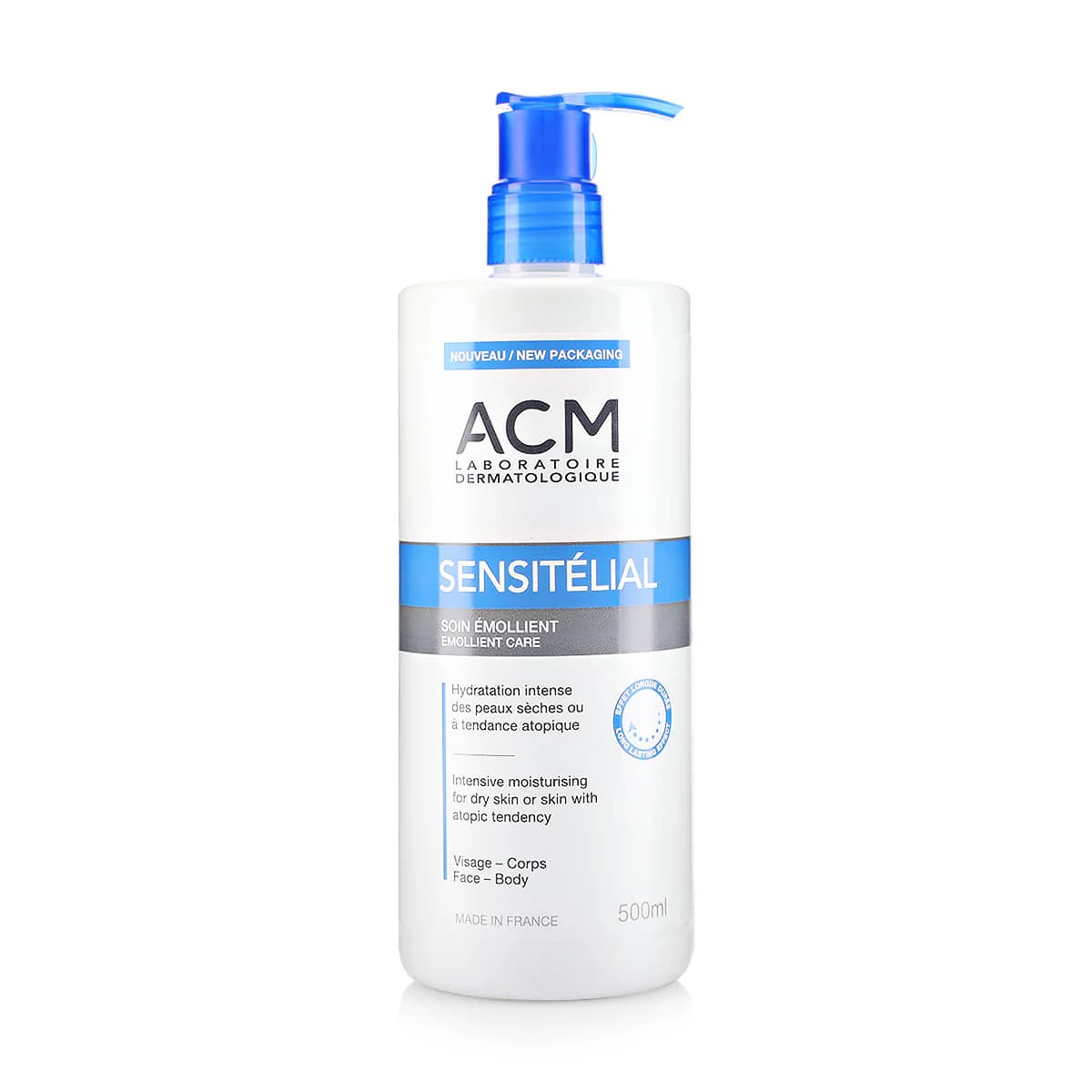 ACM SENSITELIAL SOIN EMOLLIENT 500ML