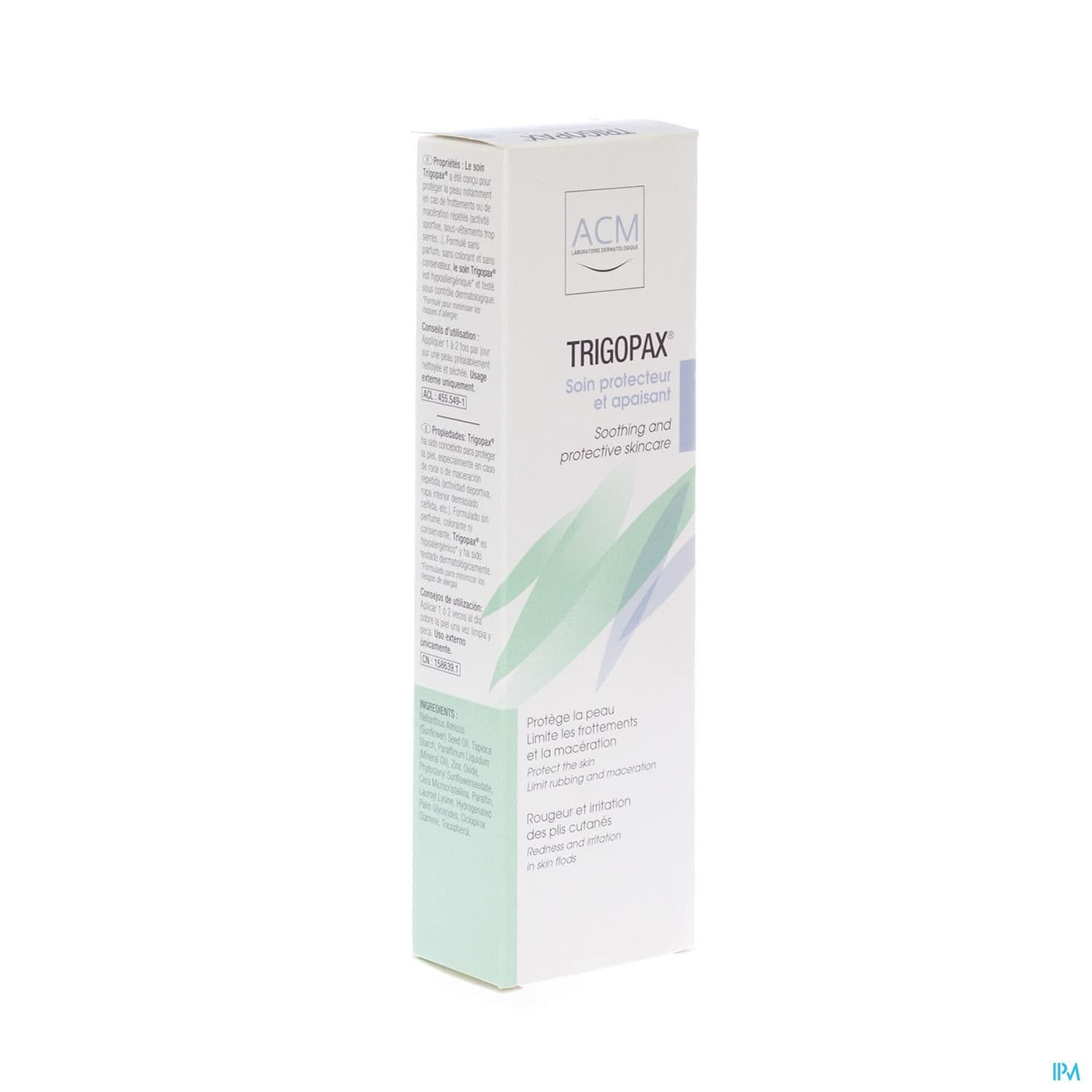 ACM Trigopax كريم واقي ومهدئ للجلد 75ml