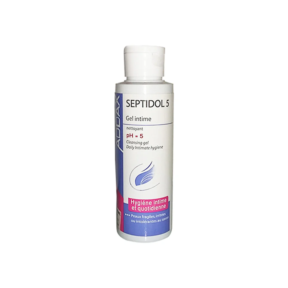 Addax Septidol pH5 جل منظف ومطهر للمناطق الحساسة 250ml