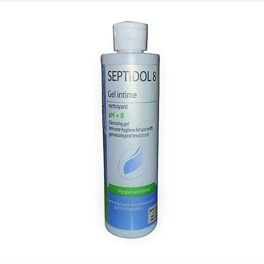 Addax Septidol pH8 جل منظف ومطهر للمناطق الحساسة 125ml
