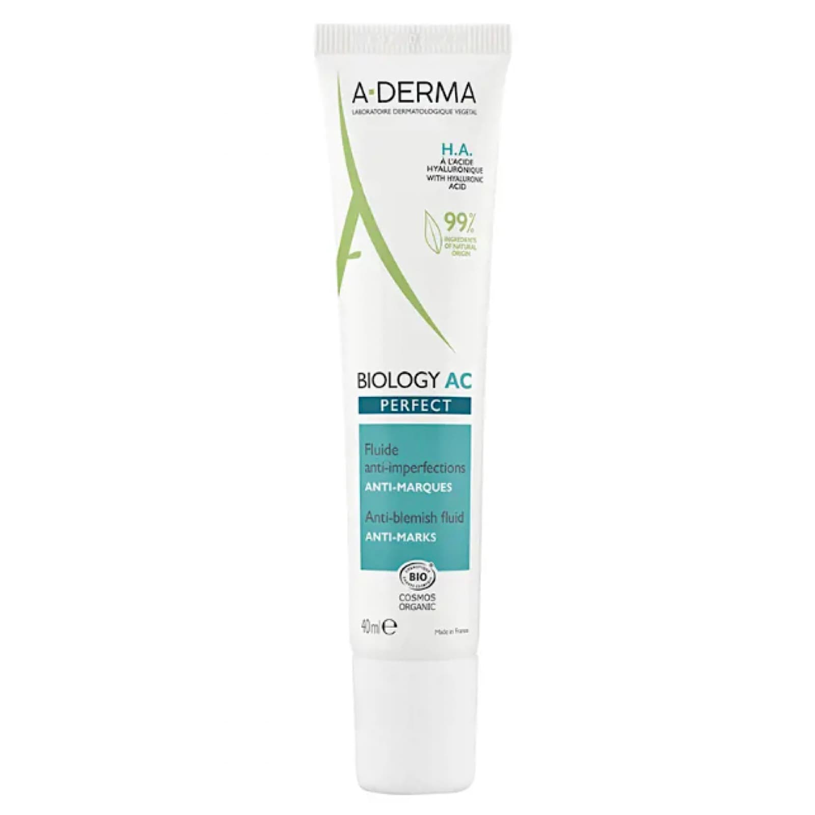 A-Derma Biology AC Perfect سائل مضاد للشوائب وعلامات التقدم في السن 40ml