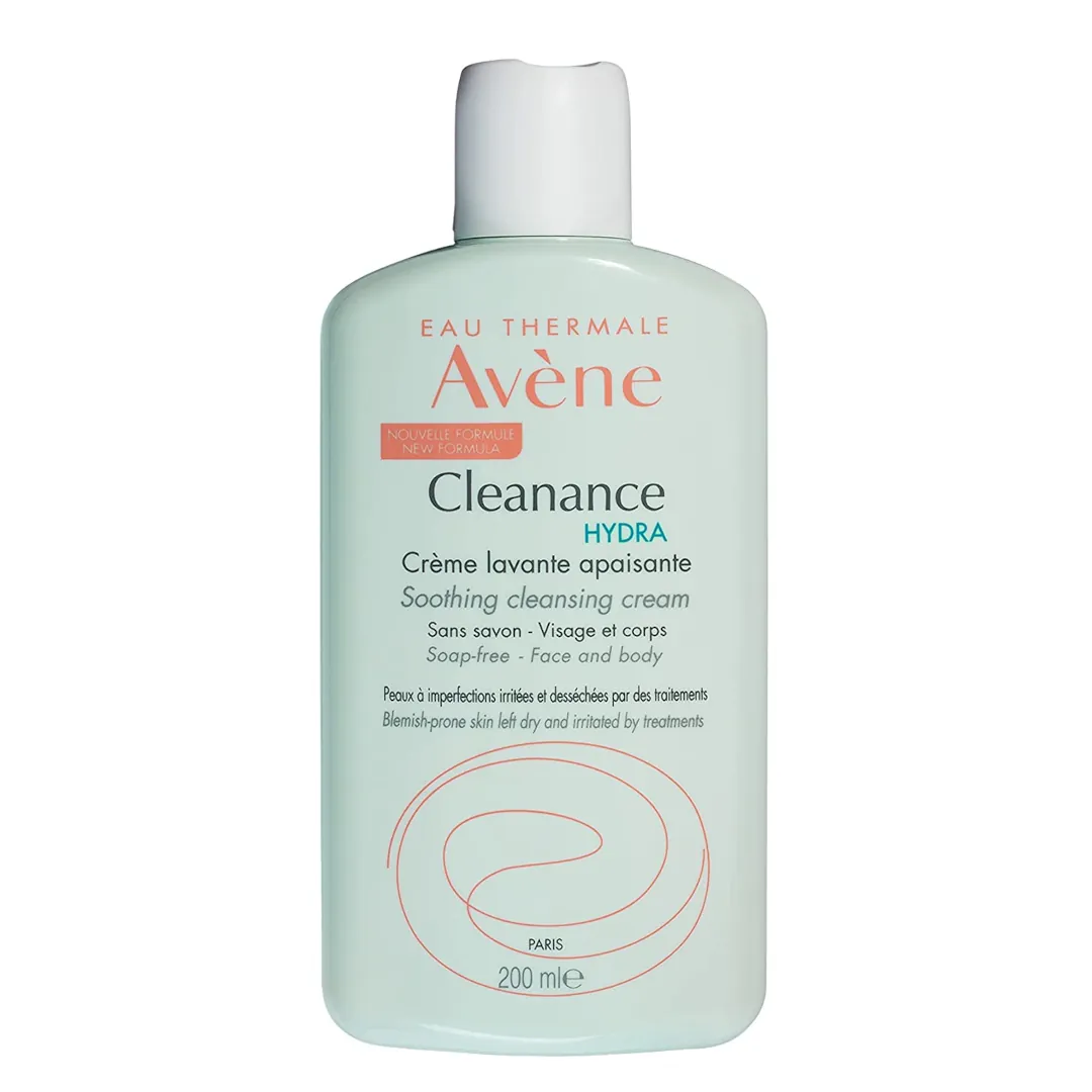 Avène Cleanance Hydra كريم منظف مهدئ ومغذي للبشرة الجافة والمتهيجة 200ml